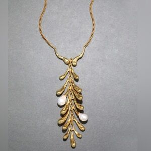 ALEXIS BITTAR • Perla Freshwater Pearl Cascading Long Necklace